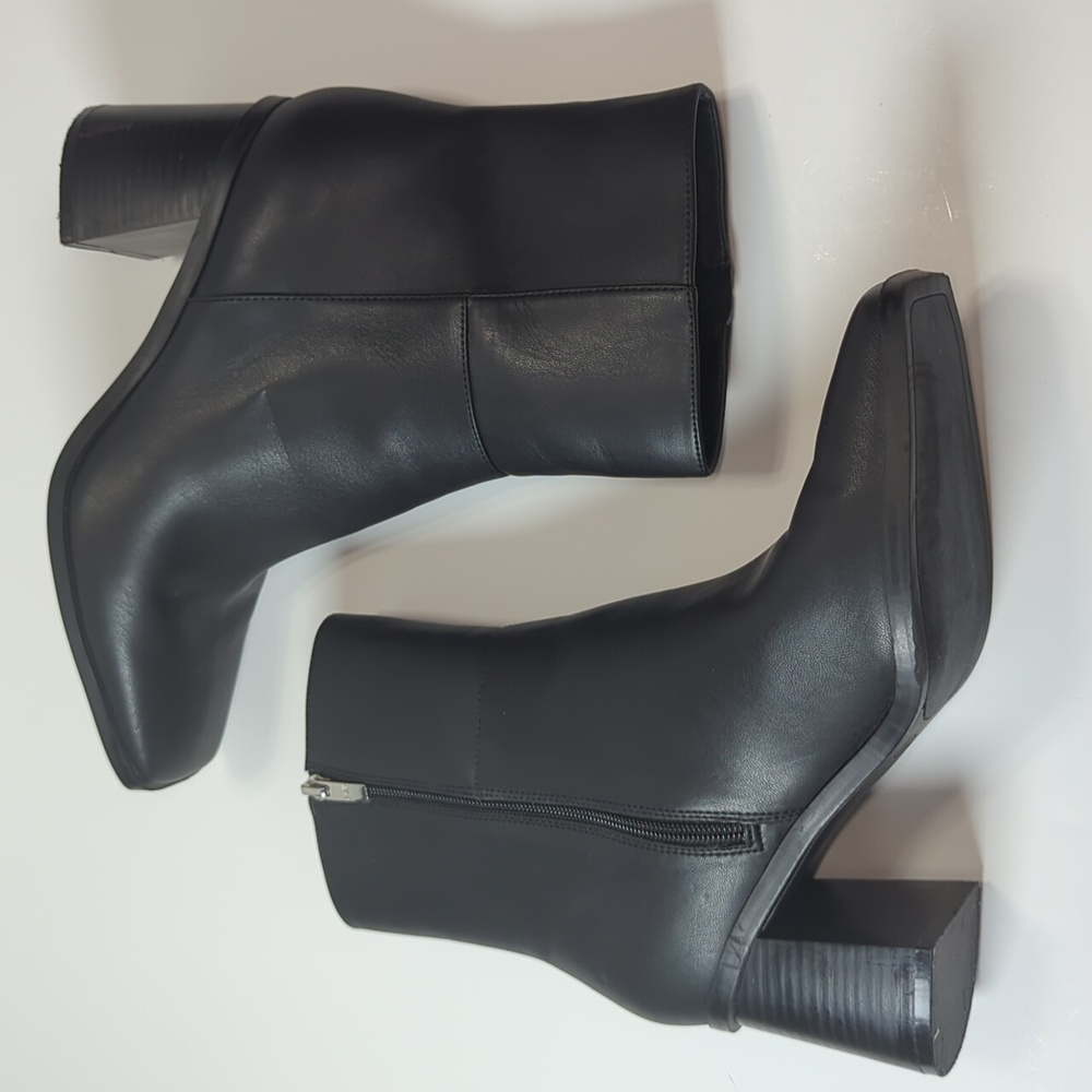 Marc Fisher Dairey Women's Black Ankle Boots Size 9.5 - Picture 10 of 16